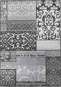 Kurzflorteppich Teppichläufer Orientteppich Vintage Patchwork Orientalisches Muster Used Look– Wohnzimmerteppich Schlafzimmer