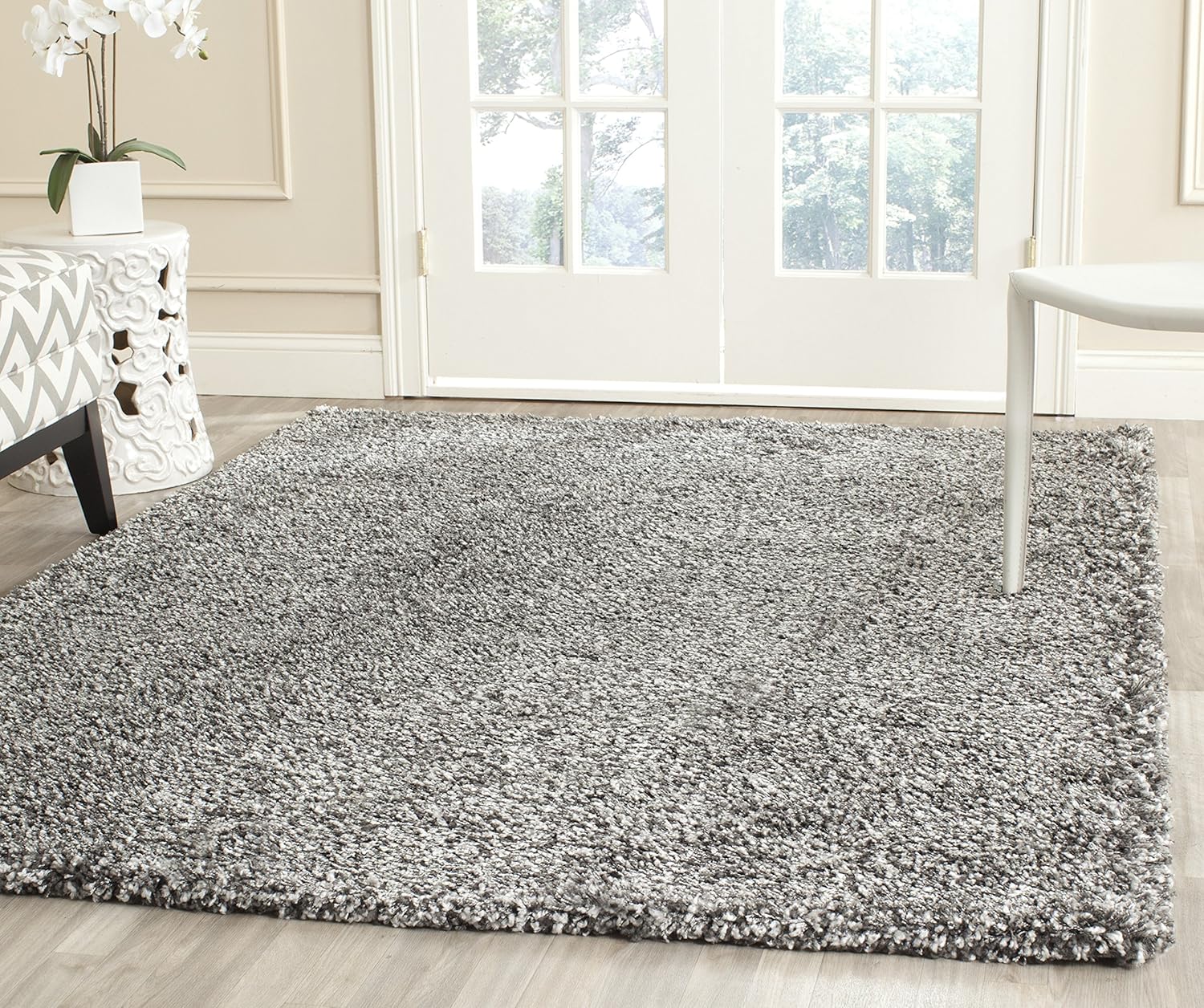 Safavieh New York Shag Collection SG165 1.2inch Thick Area Rug, 8' x