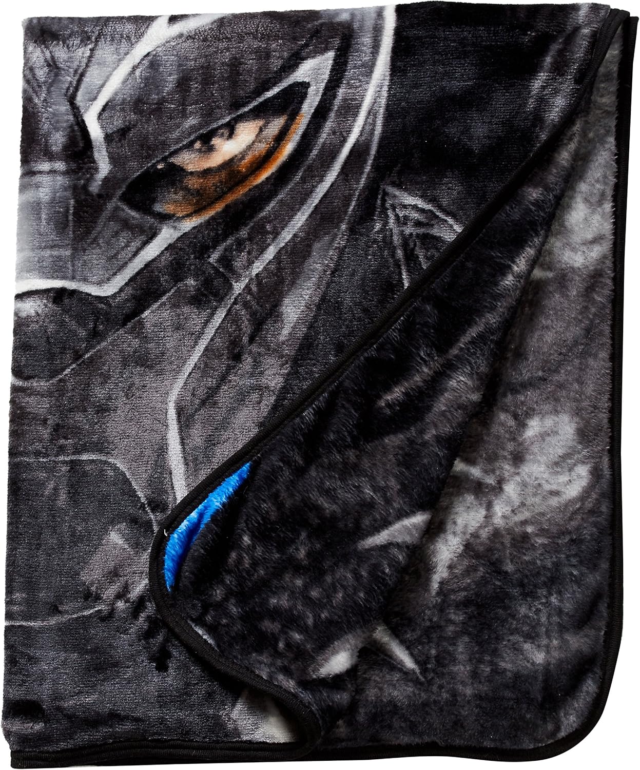 Amazon Com Black Panther Face Silky Soft Throw Blanket 40 X 50