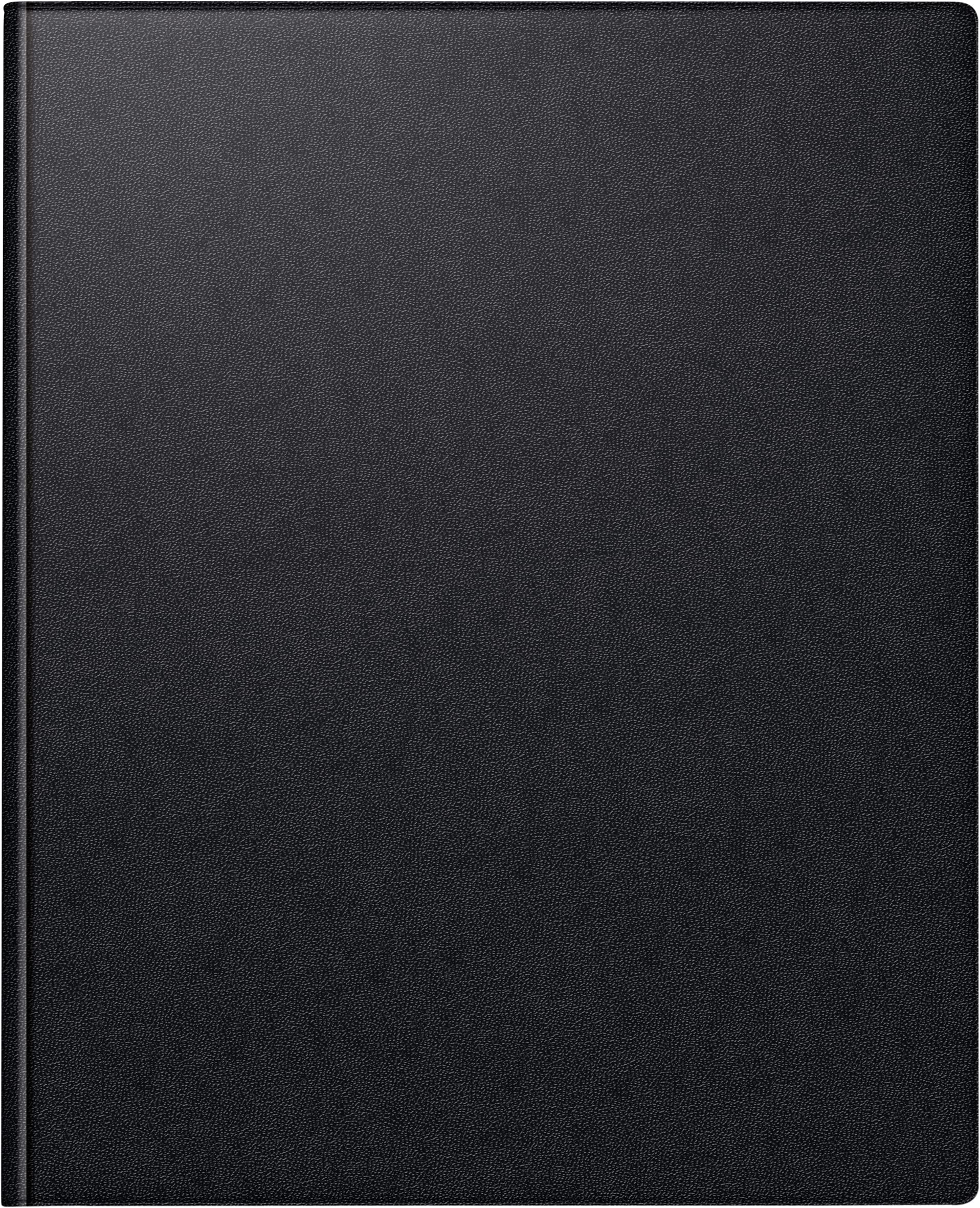rido/idé Weekly calendar 2024, 2 pages = 1 week, sheet size 20.8 x 25.8 cm, black