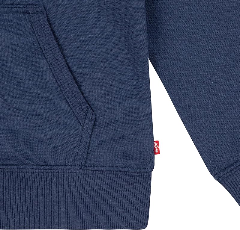 LVN BOXTAB Full Zip Hoodie, Felpe con Cappuccio Bambini e Ragazzi, Blu (Dress Blues), 10 Anni