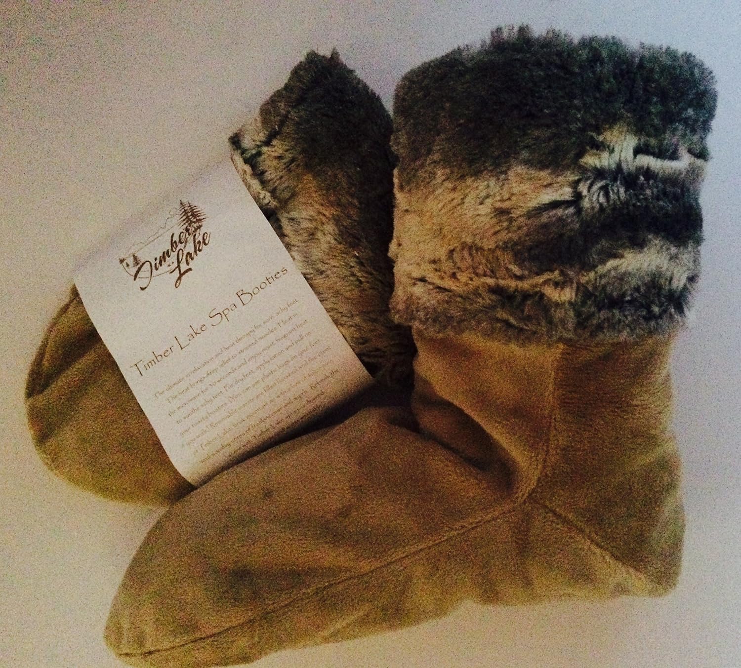 Amazon.com: Madera Lago Woodland Fur Botas Relleno Spa ...
