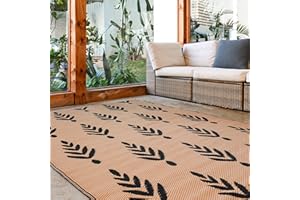 Green Elephant Patio Outdoor Rug 9x12 - Outdoor Rugs for Patios Clearance Waterproof, RV Outdoor Rugs for Camping, Deck Carpe