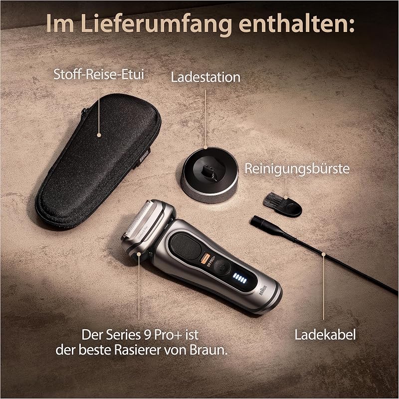 Rasierer Herren Elektrisch Series 9 Pro+, 9517s, Silber