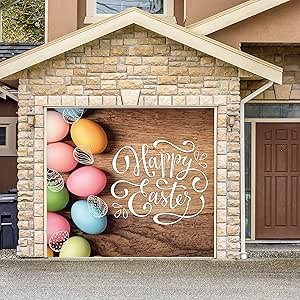Amazon Com Victory Corps Happy Easter Eggs Holiday Garage Door Banner Mural Sign Decor 7 X 8 Car Garage The Original Holiday Garage Door Banner Decor Patio Lawn Garden Amazon Com Victory Corps Happy Easter Eggs Holiday Garage Door Banner Mural Sign Decor 7 X 8 Car Garage The Original Holiday Garage Door Banner Decor Patio Lawn Garden