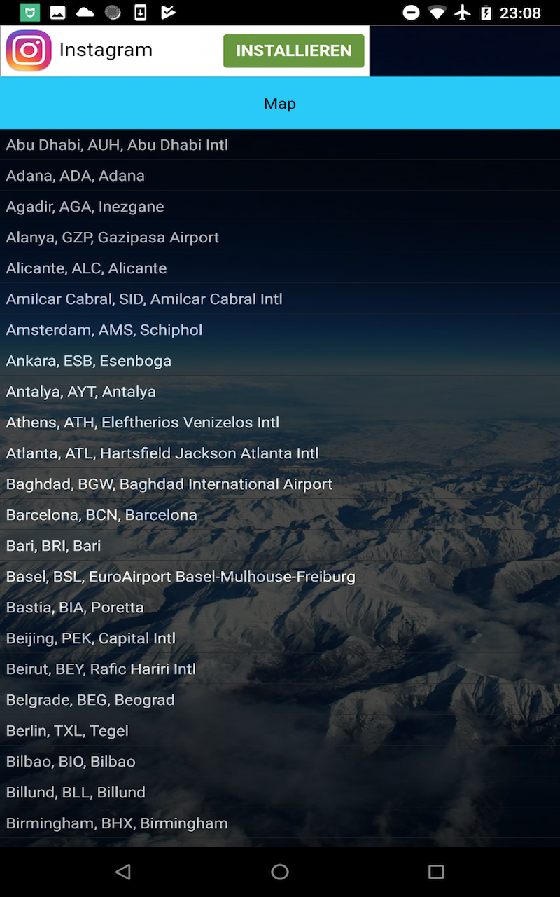 Flight Routes/Flight for Android