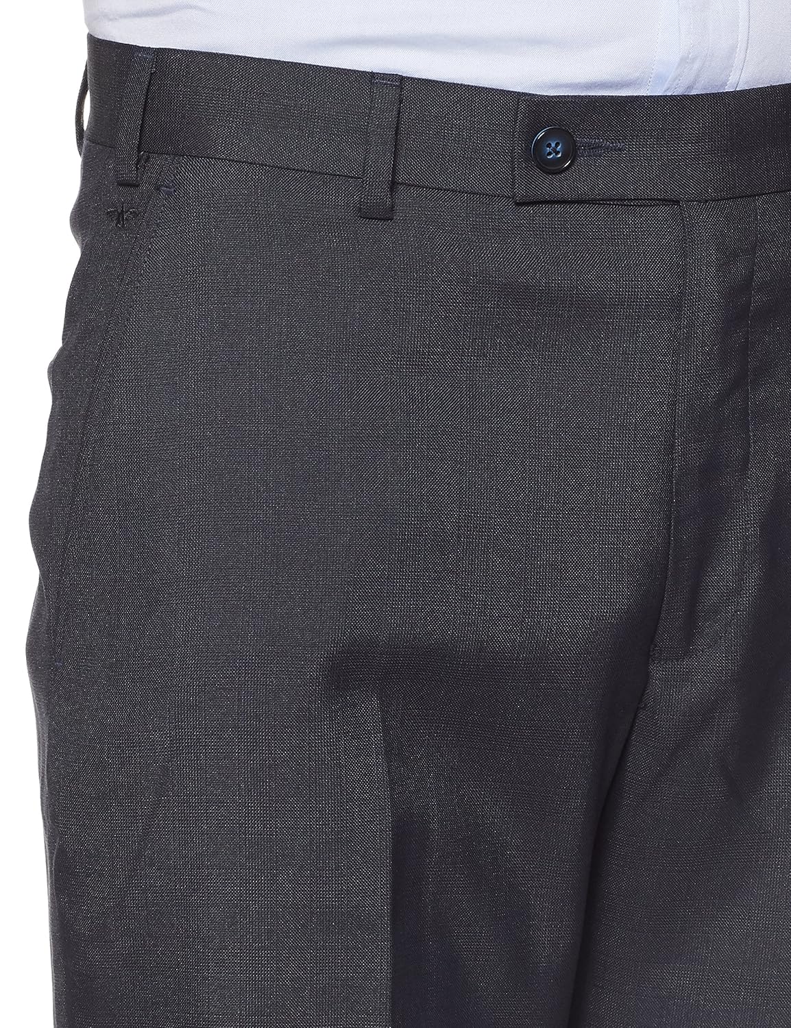 park avenue men's relaxed fit formal trousers