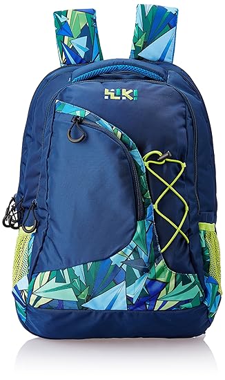 Wildcraft Wiki Daypack Polyester 38 liters Blue Laptop Bag (8903338049128)