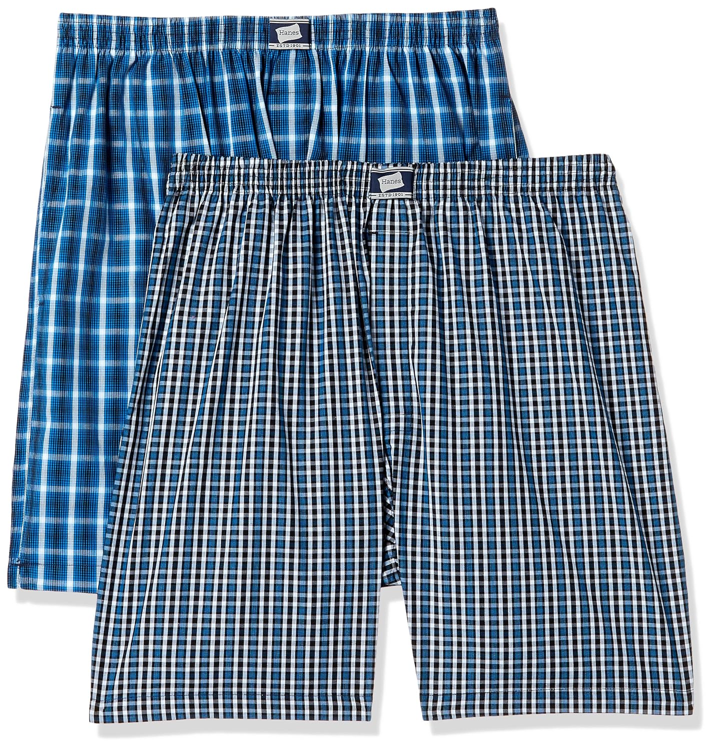 Buy Hanes Men's Checkered Boxers (Pack of 2) at Amazon.in