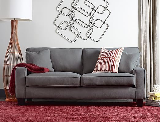 Amazon Com Serta Deep Seating Palisades 73 Sofa In Essex Gray