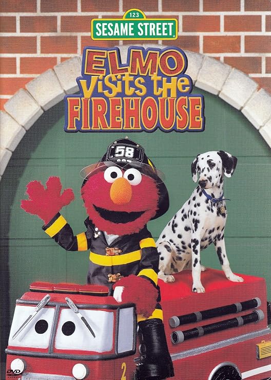 Amazon Sesame Street Elmo Visits the Firehouse [DVD] [Import