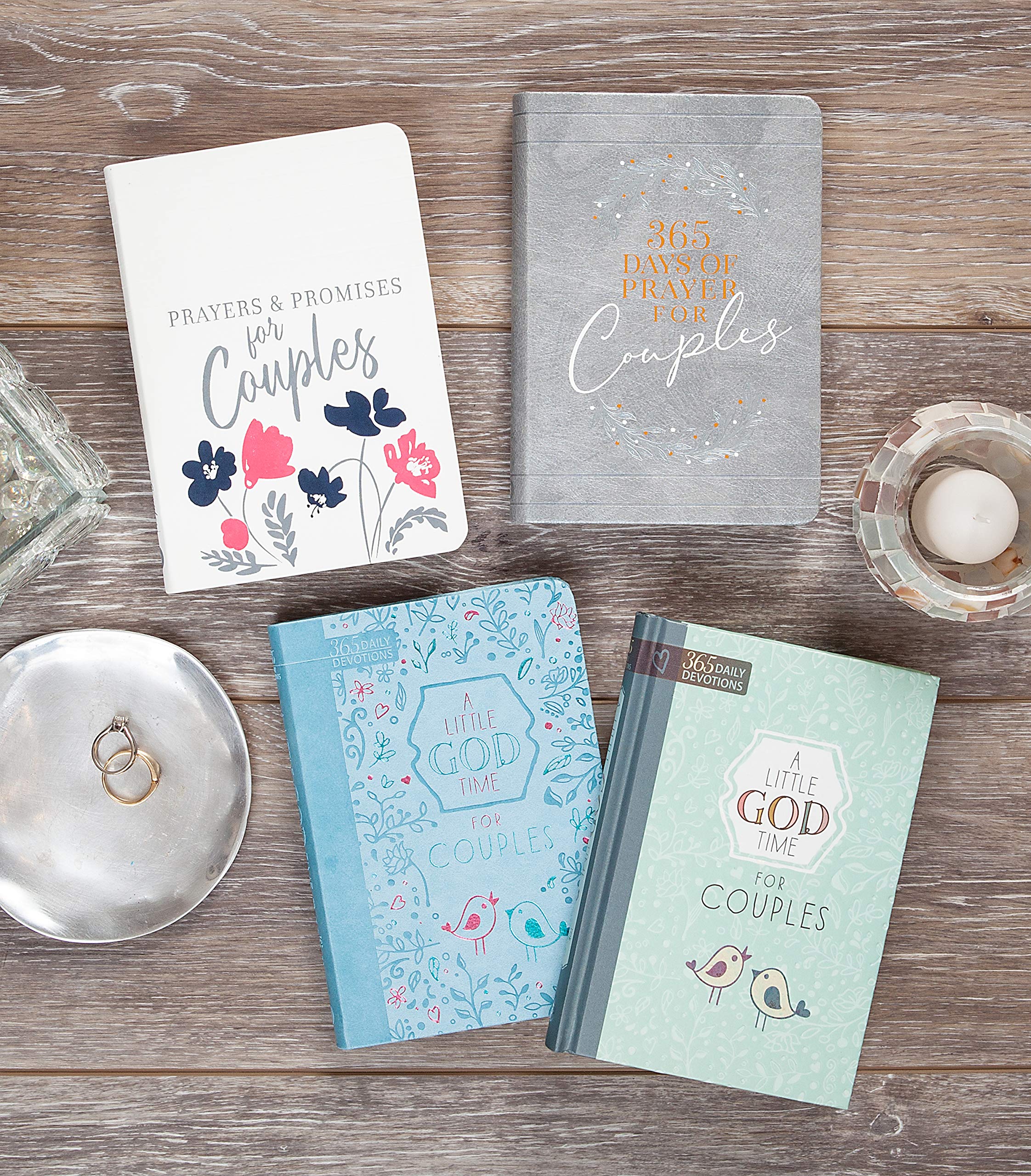 A Little God Time for Couples: 365 Daily Devotions (Hardcover) – Perfect Engagement, Wedding and Anniversary Gift for Couples