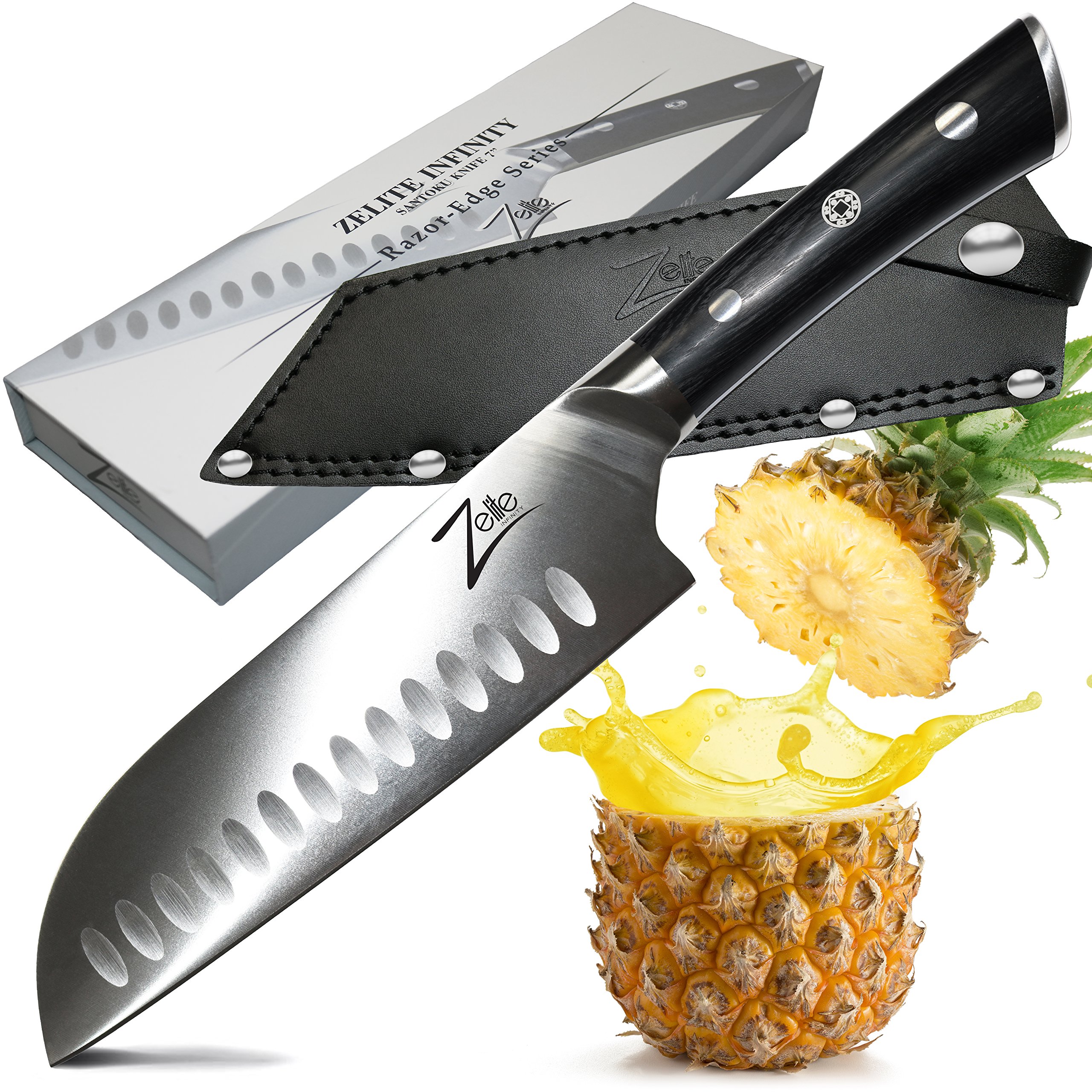 ZELITE INFINITY Santoku Knife 7 Inch >> RazorEdge Series >> Best Quality eBay