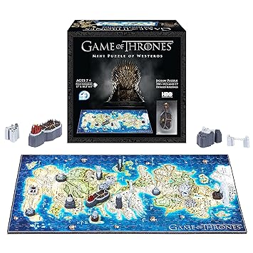4D Cityscape Mini Game of Thrones: Westeros Time Puzzle (350 Piece)