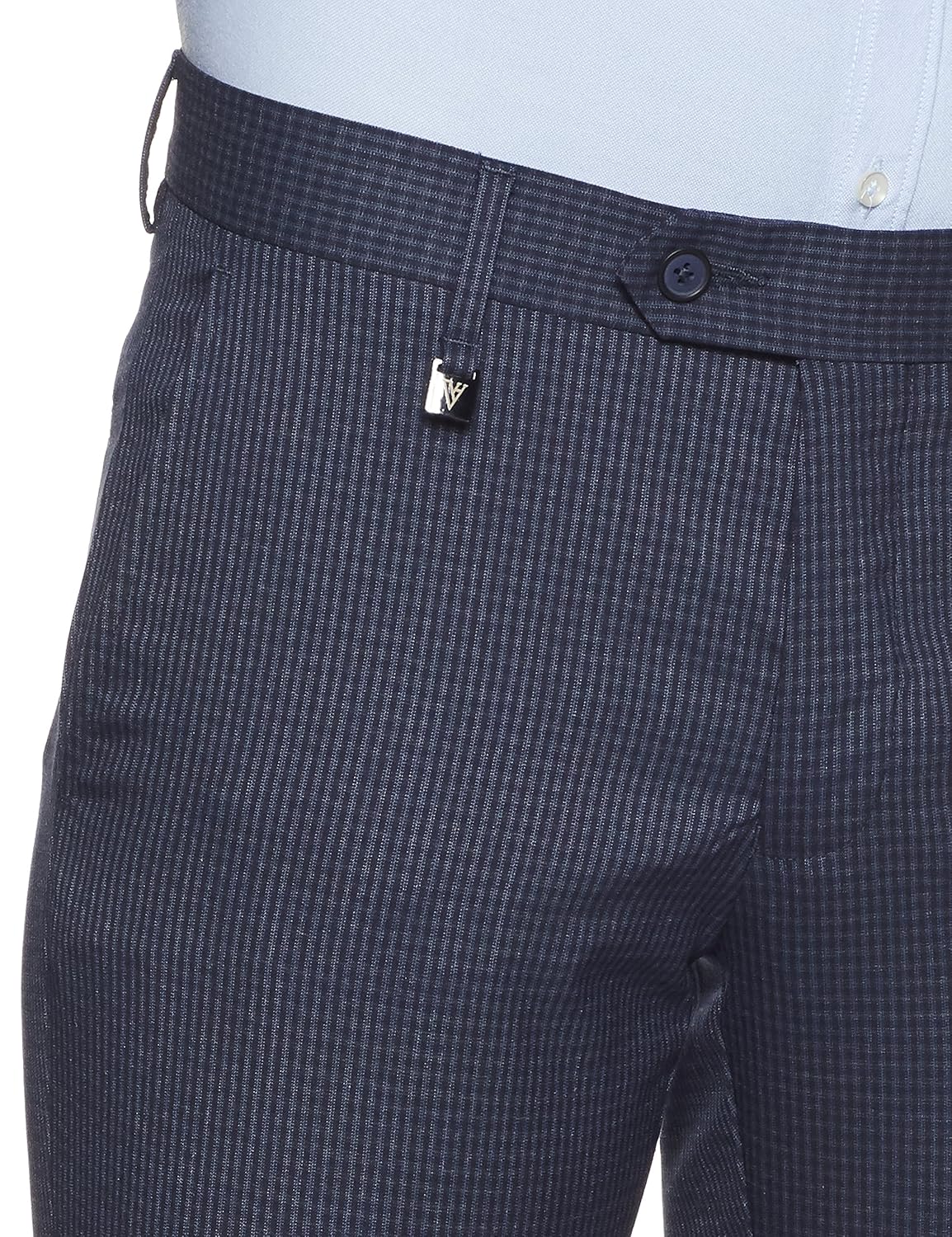 van heusen men's slim fit formal trousers