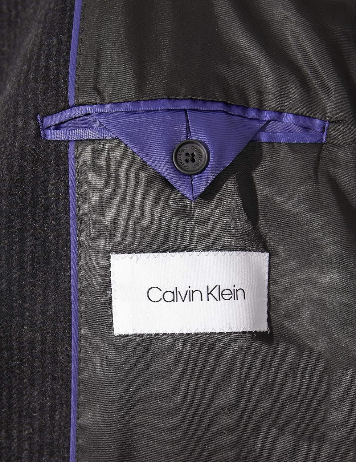 Calvin Klein Men's Slim Fit Overcoat at  Men’s Clothing store