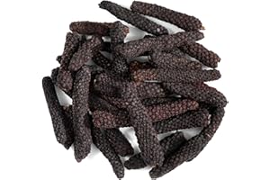 VALLEY OF TEA Long Pepper Organic Peppercorn Whole - Piper Longum Black Peppercorns Long Pepper Whole Long Black Pepper Long Peppercorns Long Black Peppers Long Peppercorn Black Pepper Corns Pepper Corn