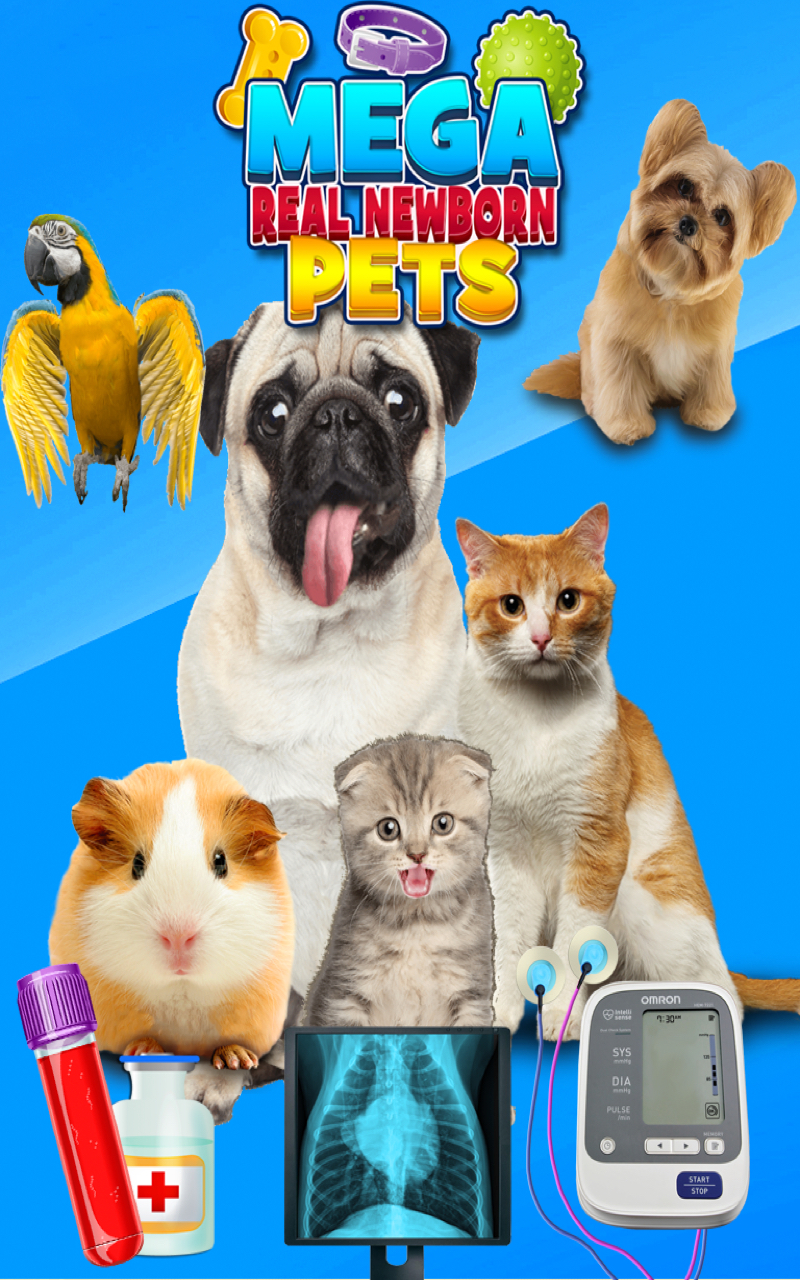 Mega Real Pets 2 Doctor & Surgeon Pet Vet Games