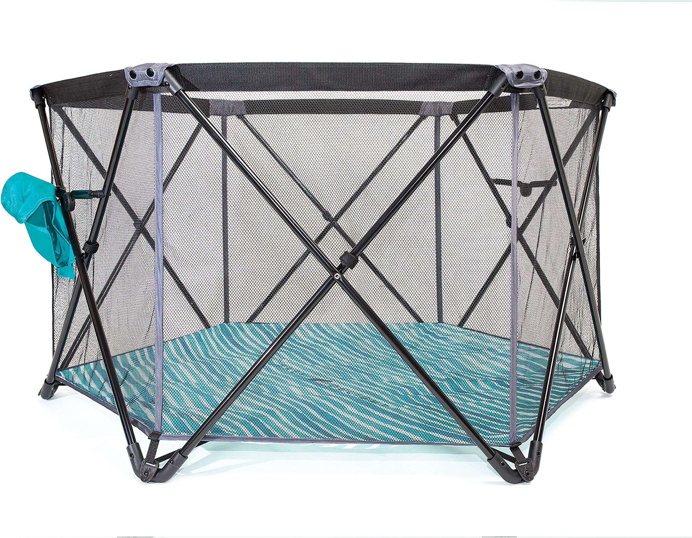 Baby DelightBaby Delight Go With Me Haven Portable Playard, Standard, Teal, 49x28 Inch (Pack of 1)