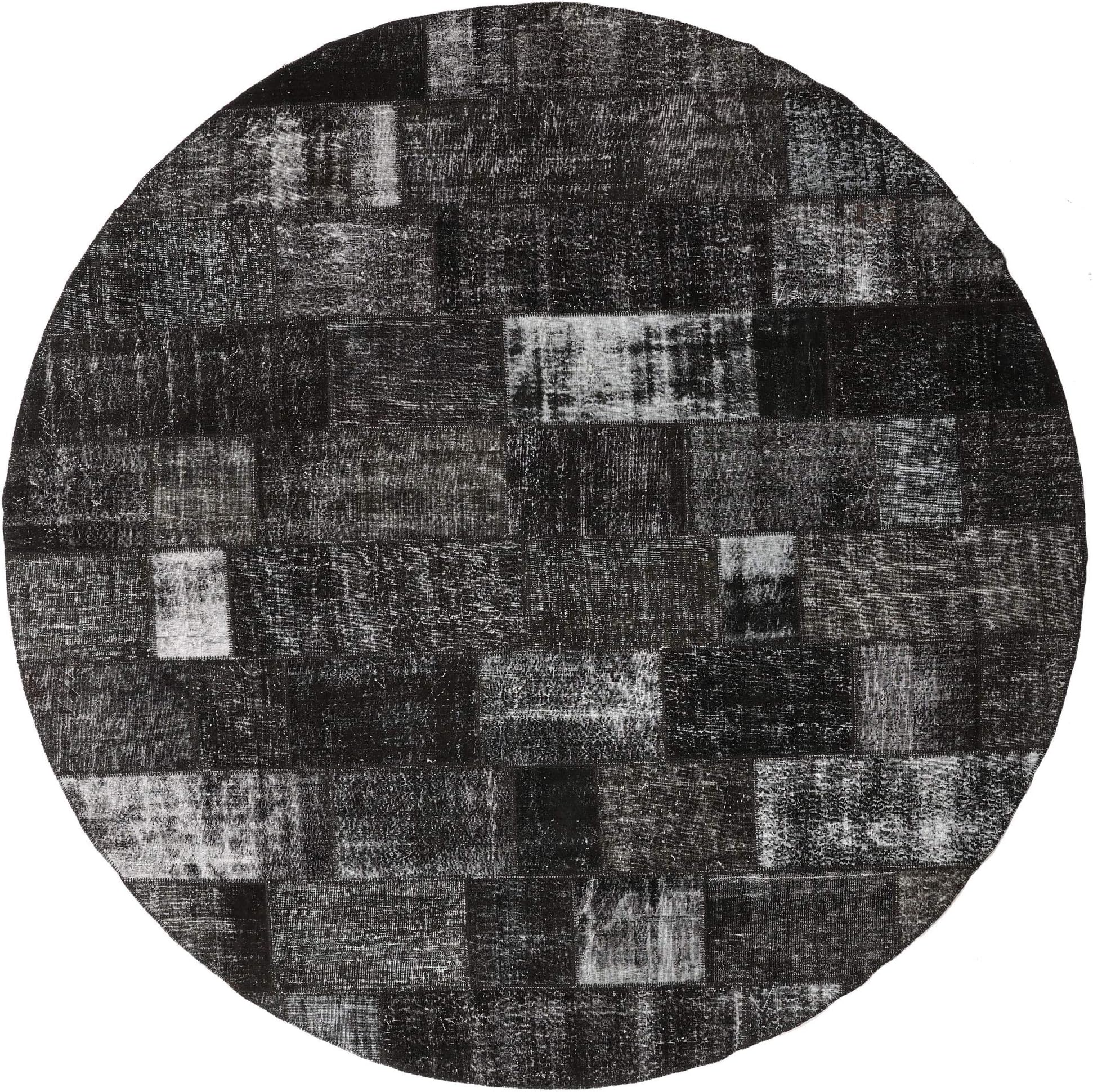 RugVista Patchwork Rug Ø 13'1" (Ø 400 cm) Modern, Round Carpet