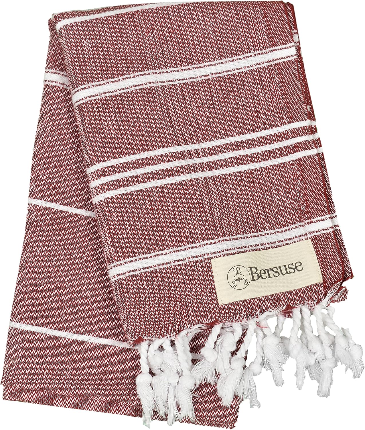 Best Smart Home Woven Burgundy Kitchen Towels