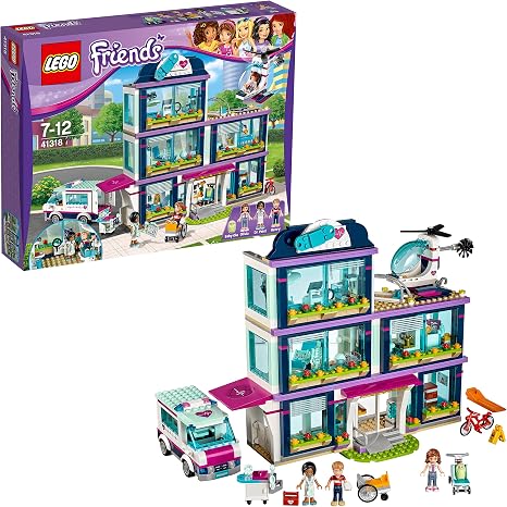 Amazon レゴ Lego フレンズ ハートレイクシティの病院 41318 ブロック おもちゃ