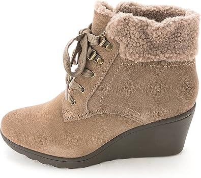 white mountain suede booties