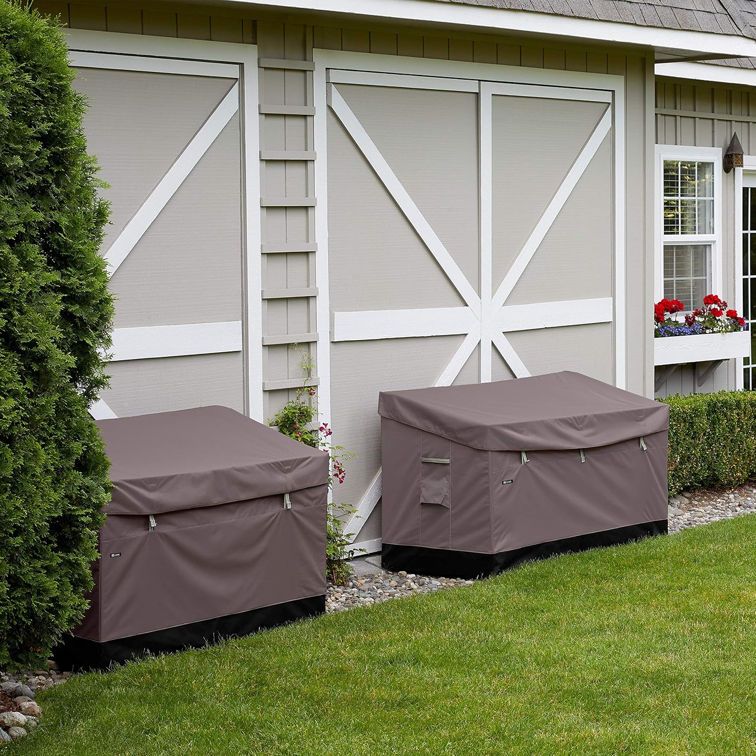 Classic Accessories Ravenna Water-Resistant 162 Gallon Deck Box : Garden & Outdoor