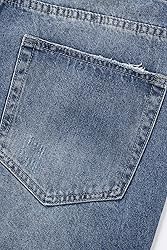 MZNBURAM Men's Non-Stretch Regular Fit Straight-Leg