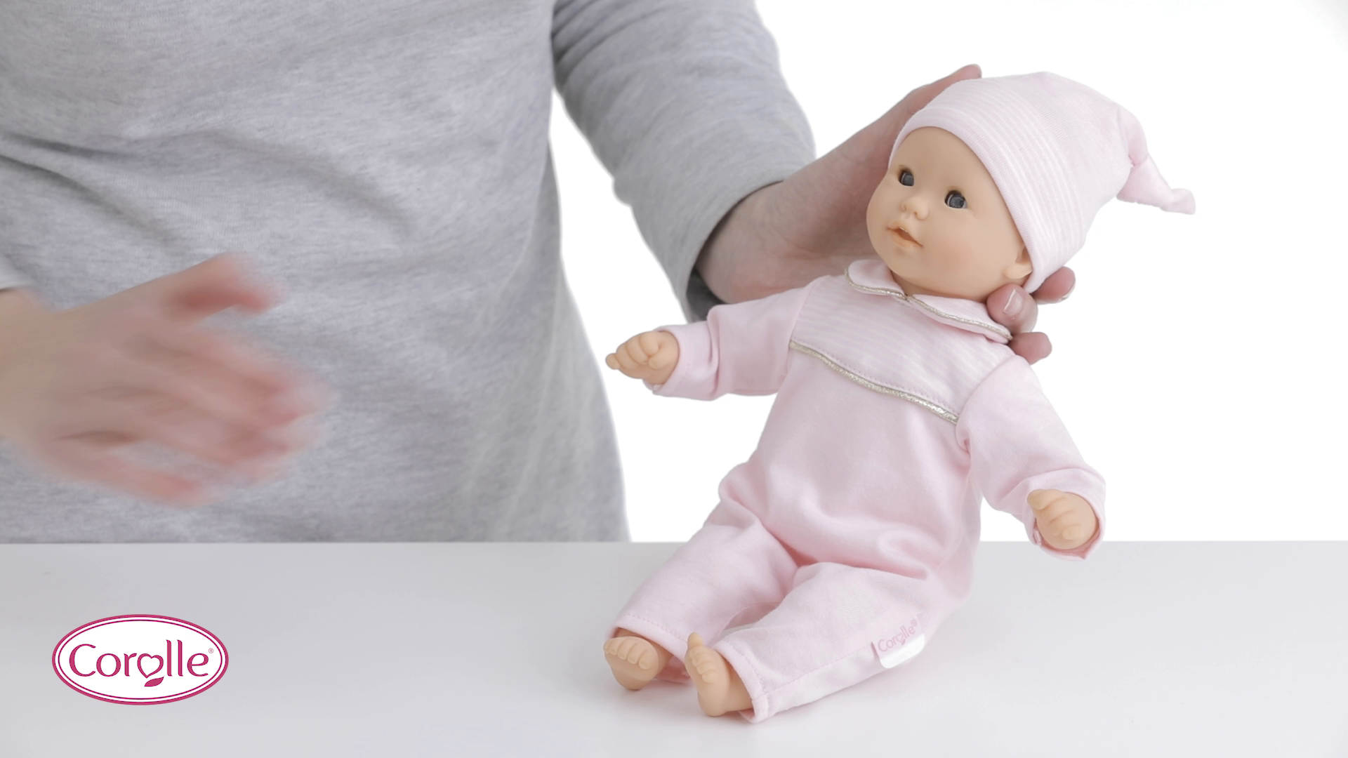 corolle calin charming pastel baby doll