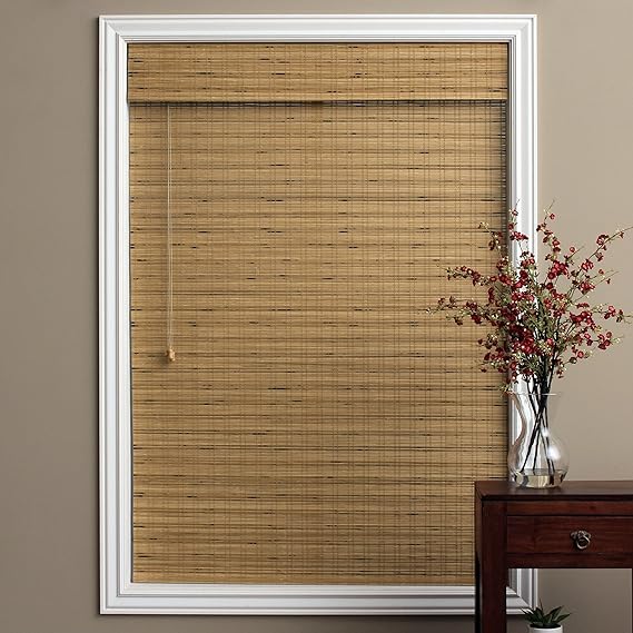Roman Bamboo Window Shades 74" long 36 53 inch wide Home