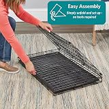 MidWest Homes for Pets 42-Inch Two-Door iCrate Folding Dog Crate with Divider view 5