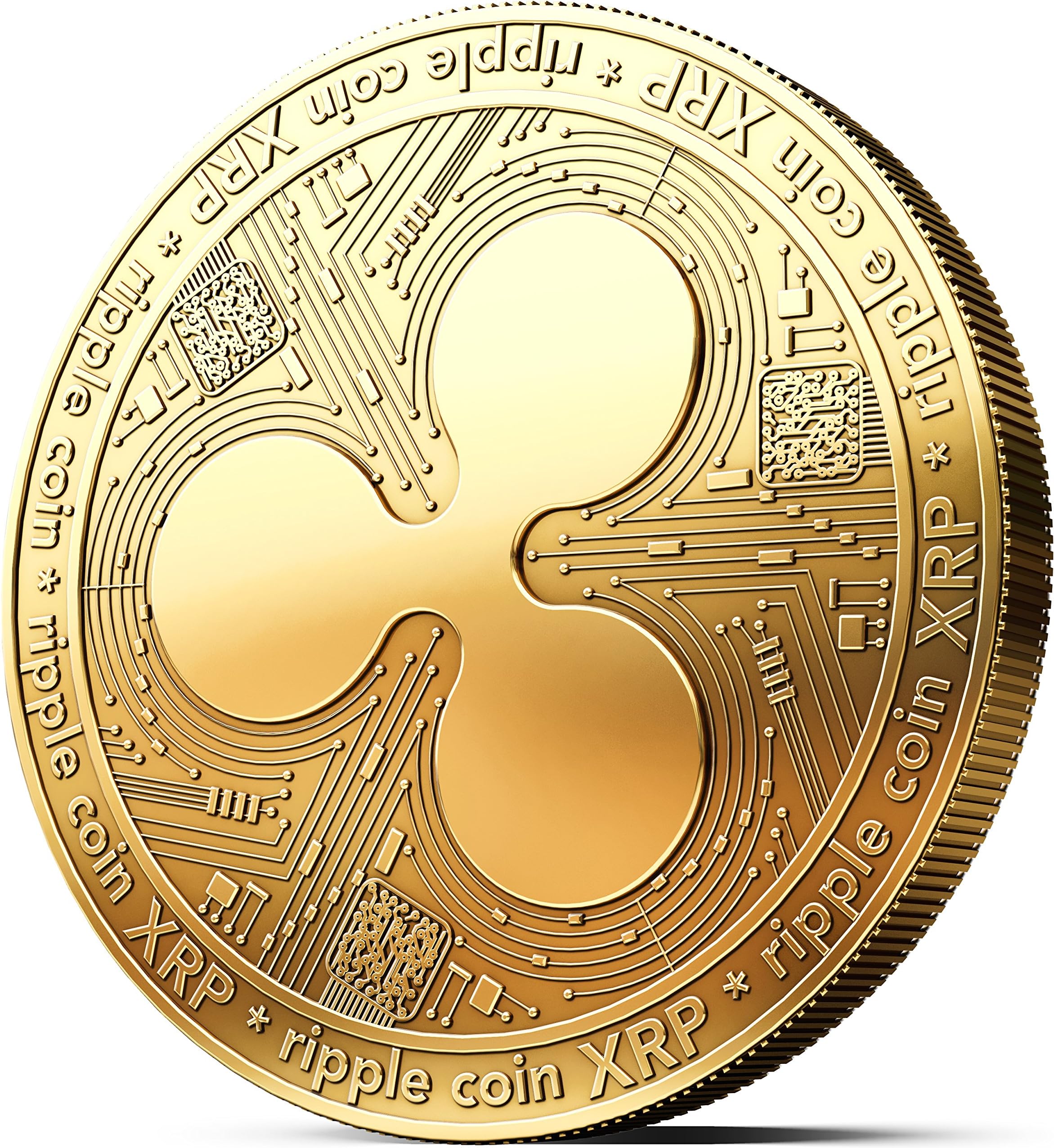 innoGadgets Physical ripple coin plated with 24-carat gold. A real collector‘s item with protective case
