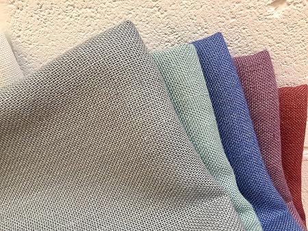 coloured jute fabric