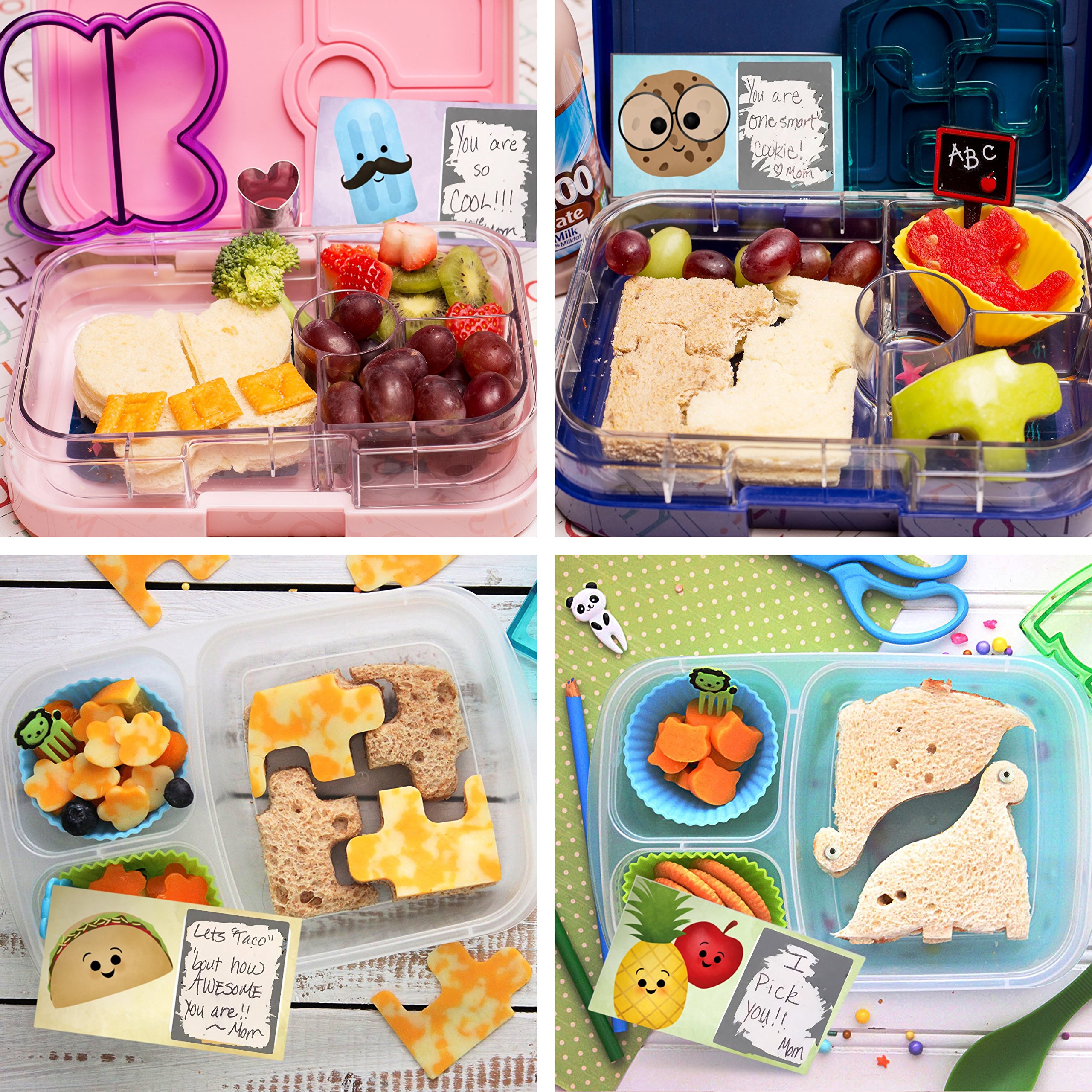 Complete Bento Lunch Box Supplies and Accessories For Kids - Sandwich Cutter and Bread Crust Shape Remover - Mini… 3 Complete Bento Lunch Box Supplies and Accessories For Kids - Sandwich Cutter and Bread Crust Shape Remover - Mini… - Image 4