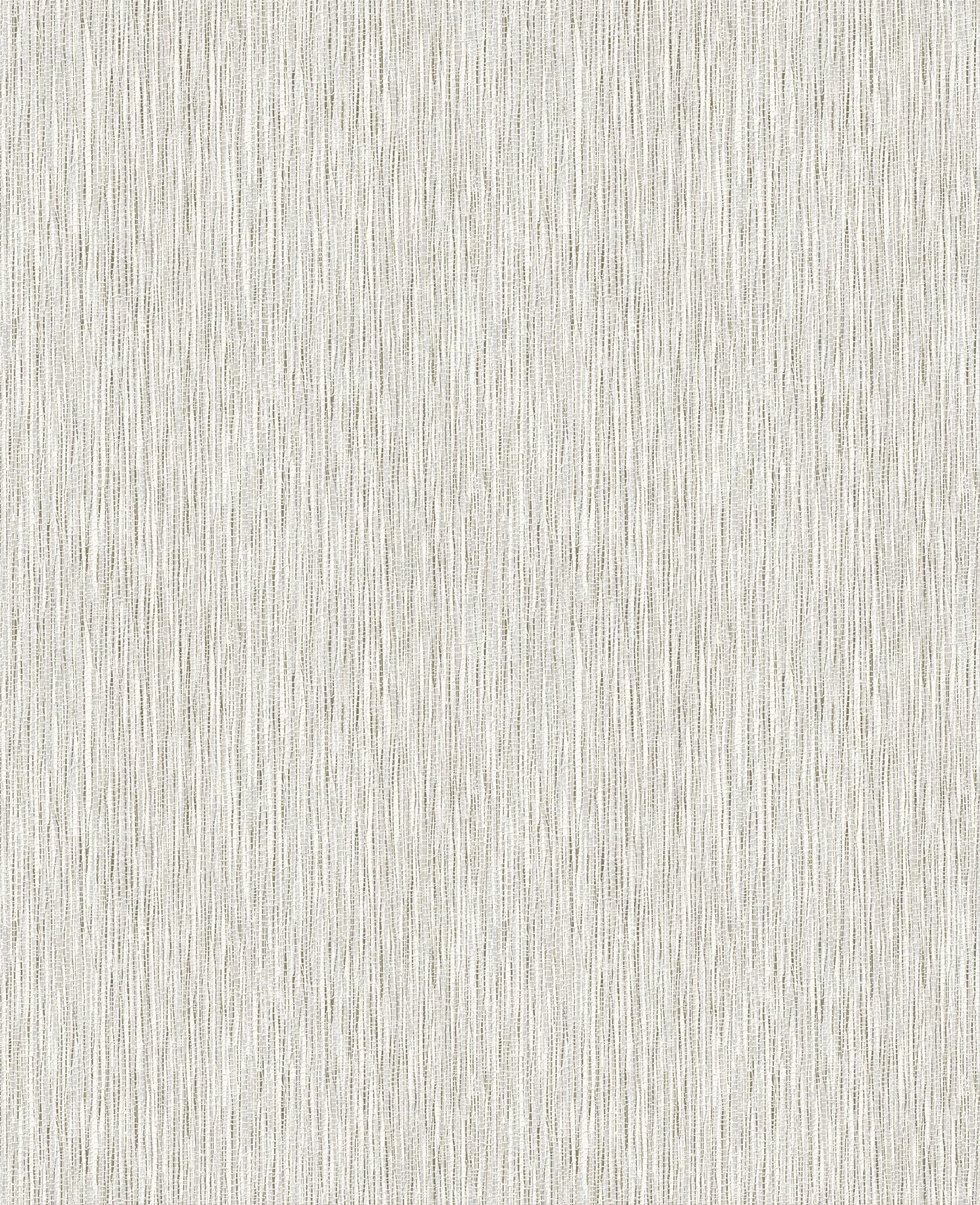 Boutique Grasscloth Textured Plain Cream Luxury Wallpaper