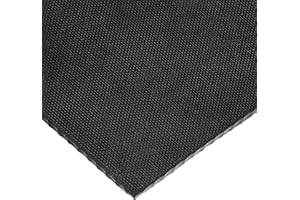 USA SEALING INC. USA Sealing BULK-RS-N60TXT-20 Textured Neoprene Rubber Sheet, No Adhesive, 60A, 1/16" Height, 12" Width, 24" Length