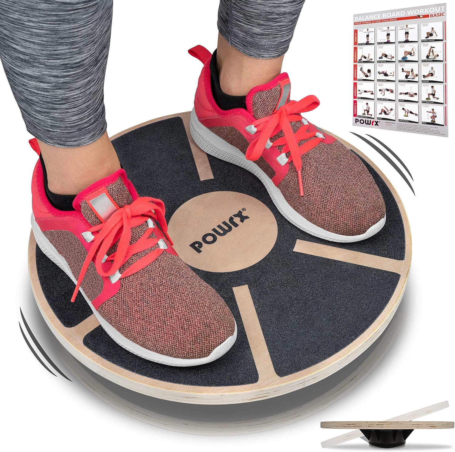 Balance Board/Tabla DE Equilibrio Madera Ejercicio y fitness