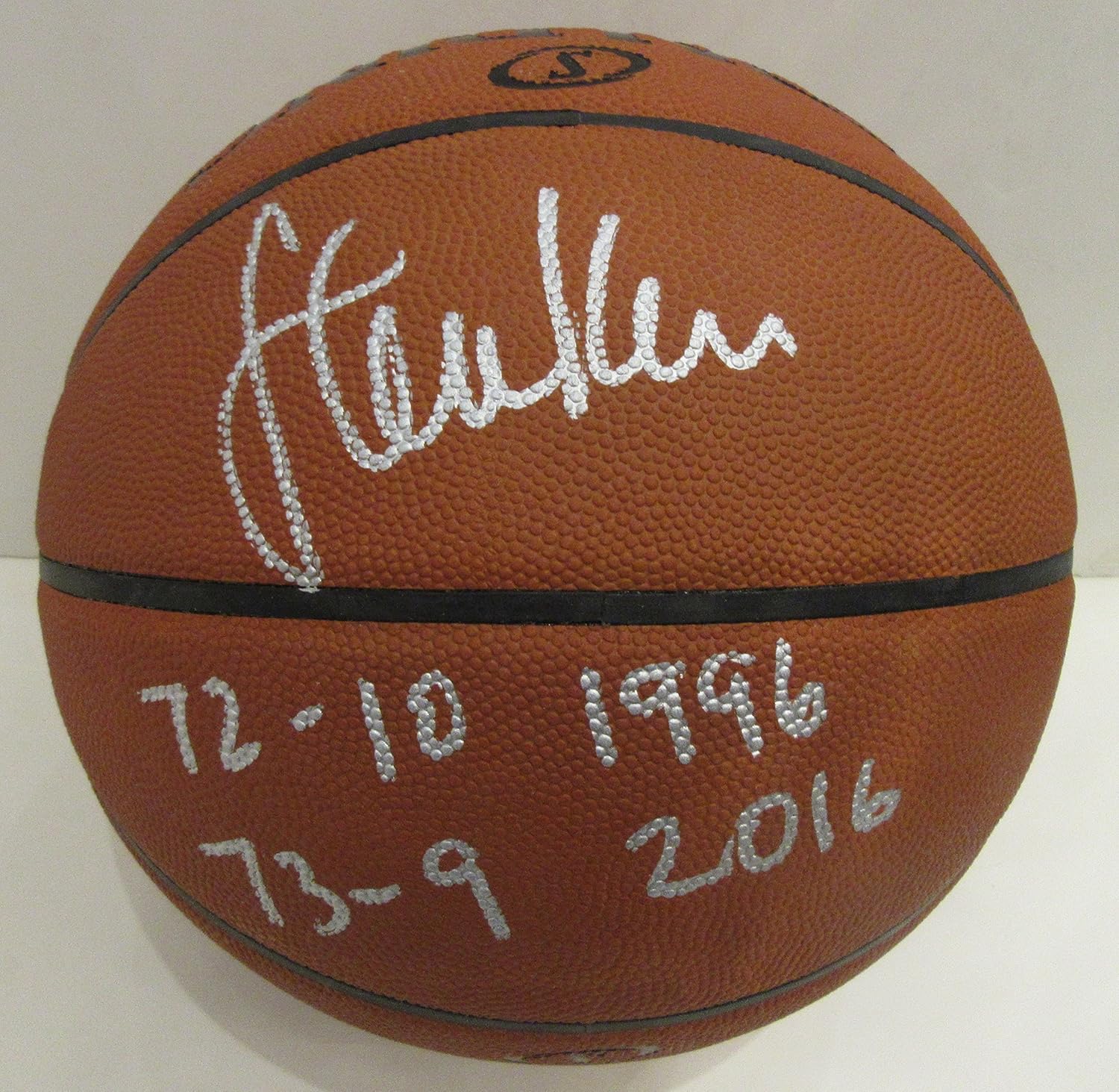 steve kerr signed basketball