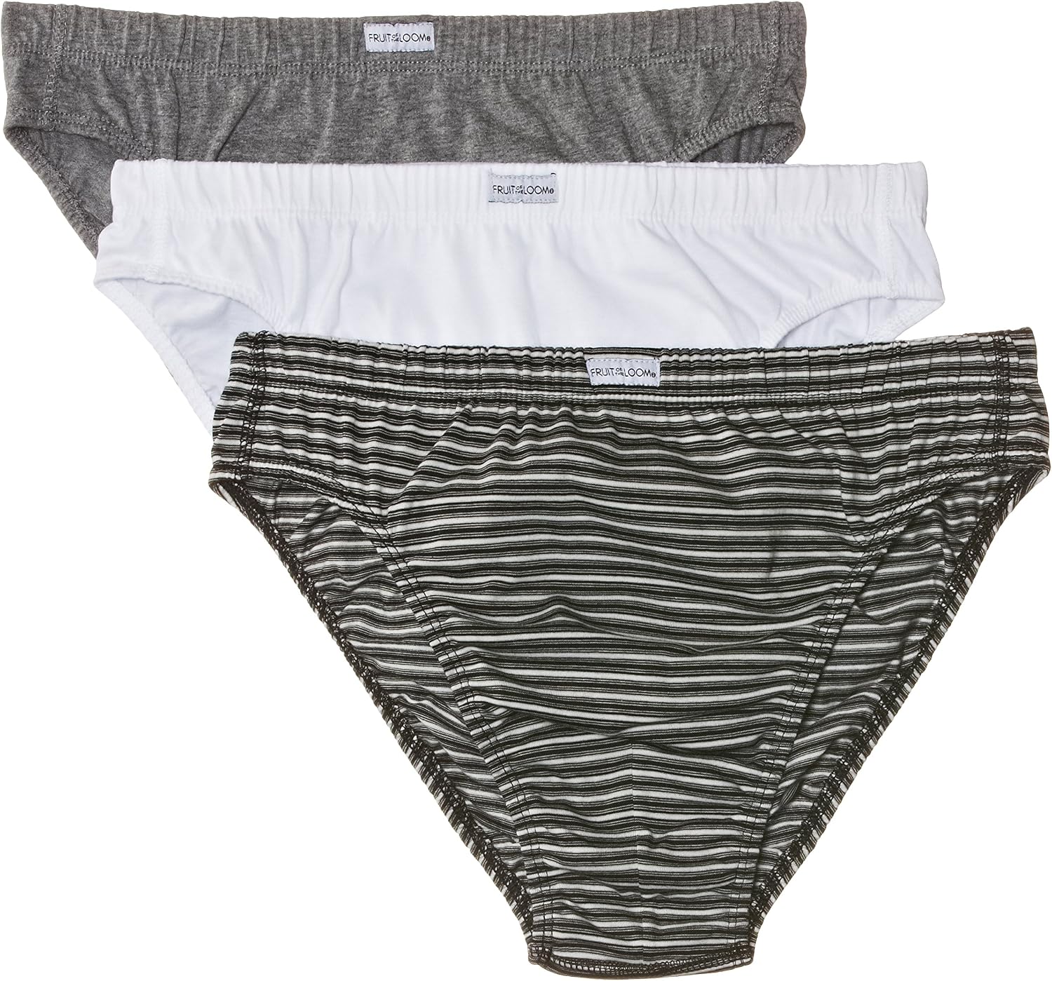 Slip Uomo Fruit Of The Loom Bianco - Pacco Da 7, Taglia Medium, Morbidi E Comodi