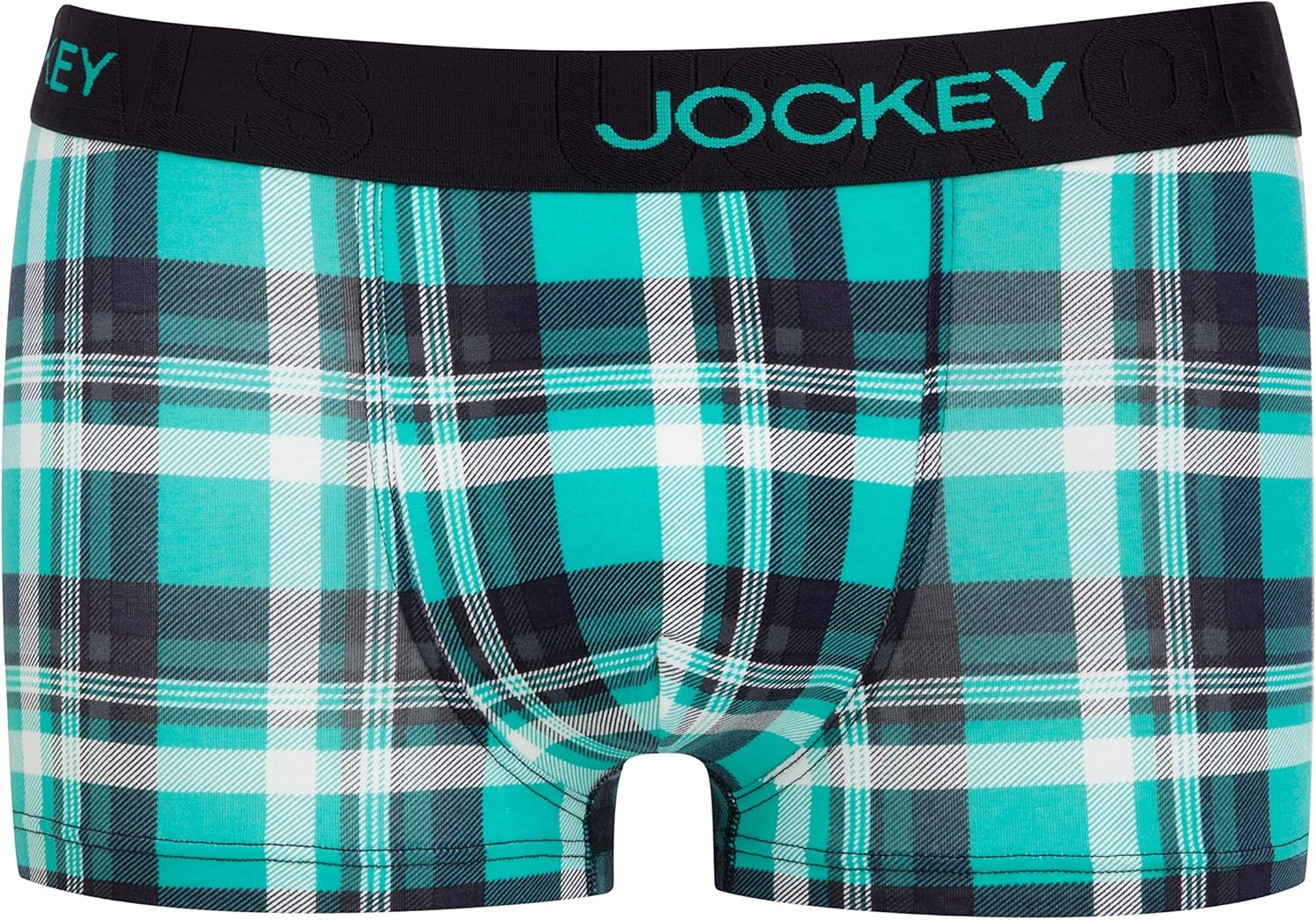 Jockey® Short Trunk, Green Check, Size XL Amazon.co.uk Clothing