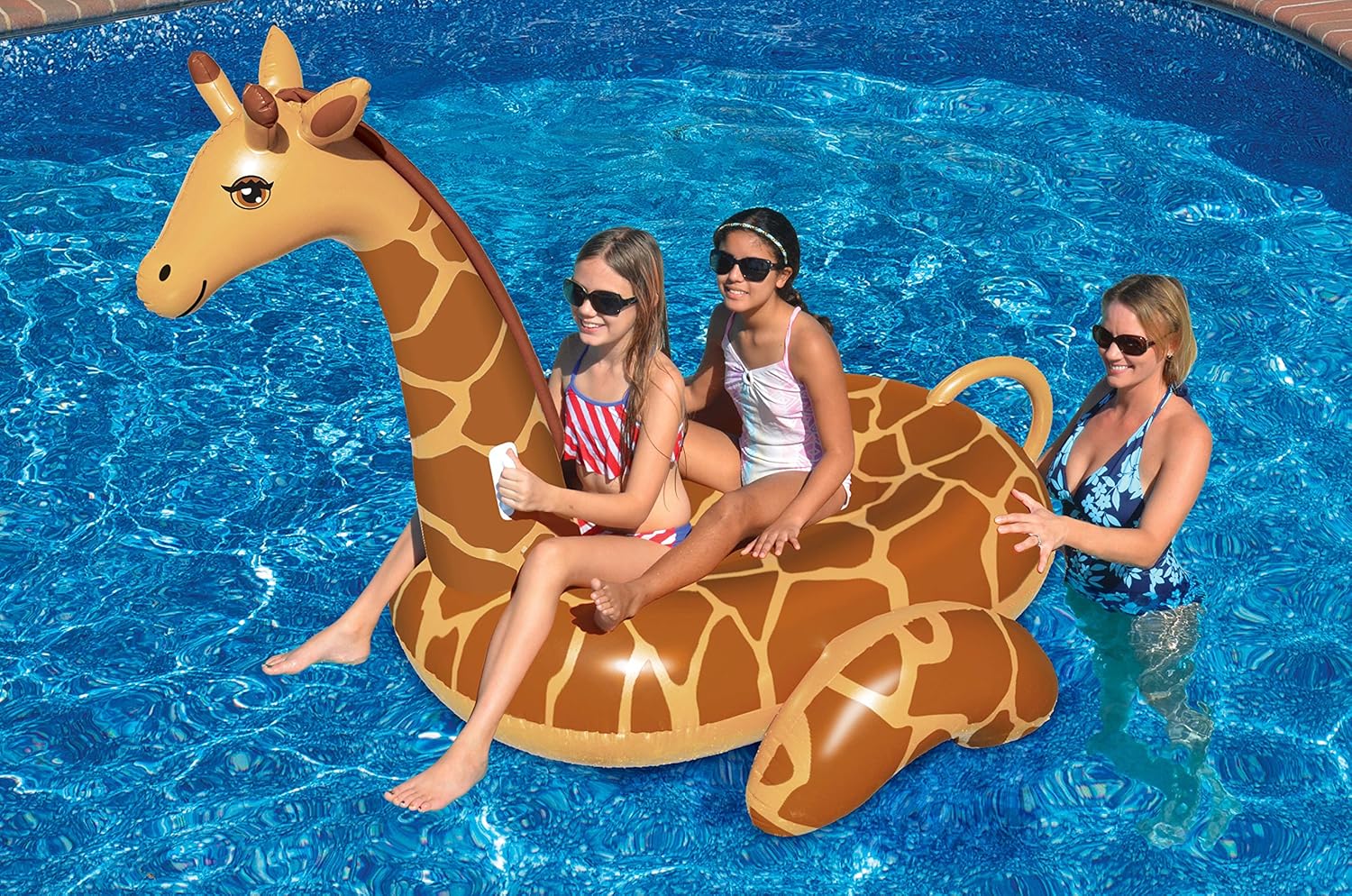 giraffe inflatable pool