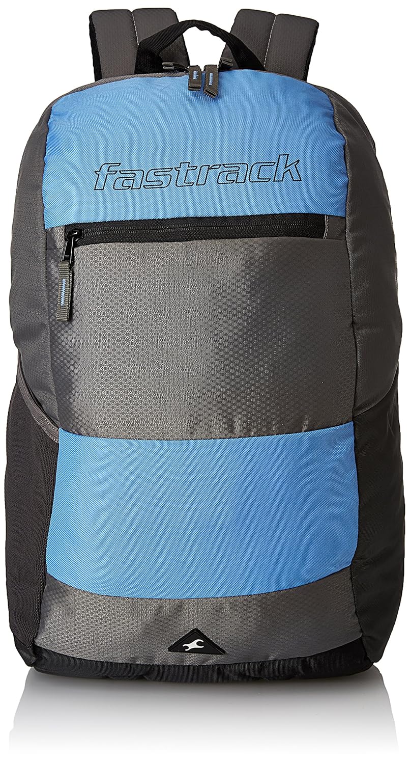 fastrack blue backpack