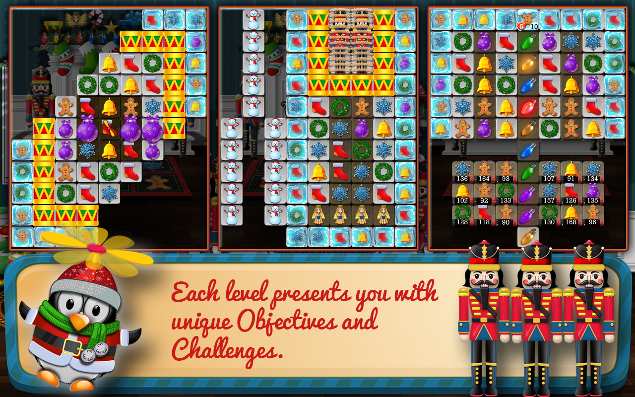 Christmas Drops 4 - Match three puzzle - Thumbnail 4