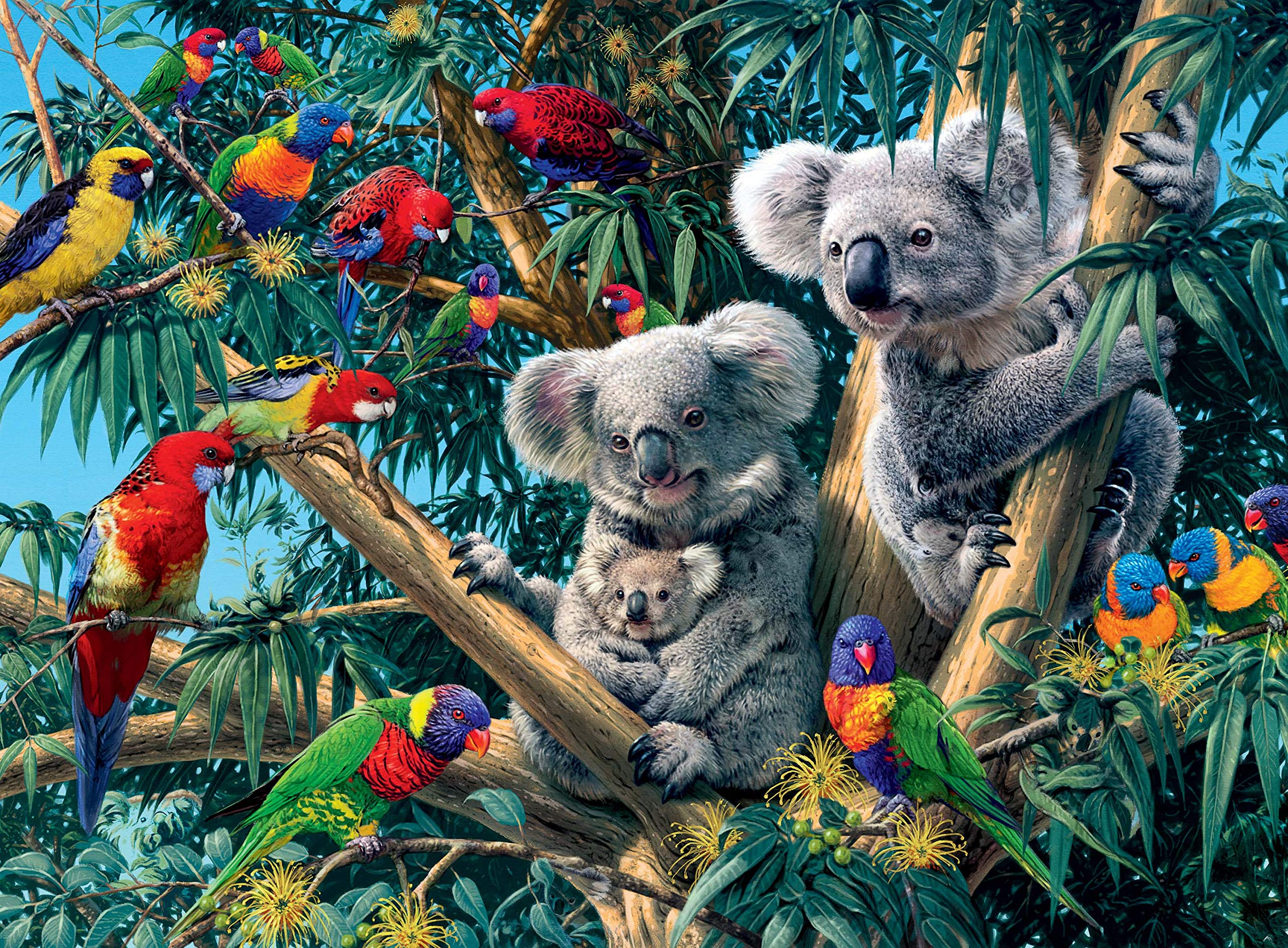 Ravensburger Koalas in a Tree 500 Piece Jigsaw Puzzle for Adults & for Kids Age 10 and Up โ image 1