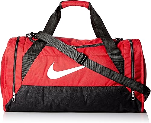 nike brasilia 6 medium duffel bag black