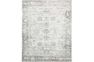 Unique Loom Sofia Collection Area Rug - Casino (8' x 10' Rectangle, Gray/ Beige)