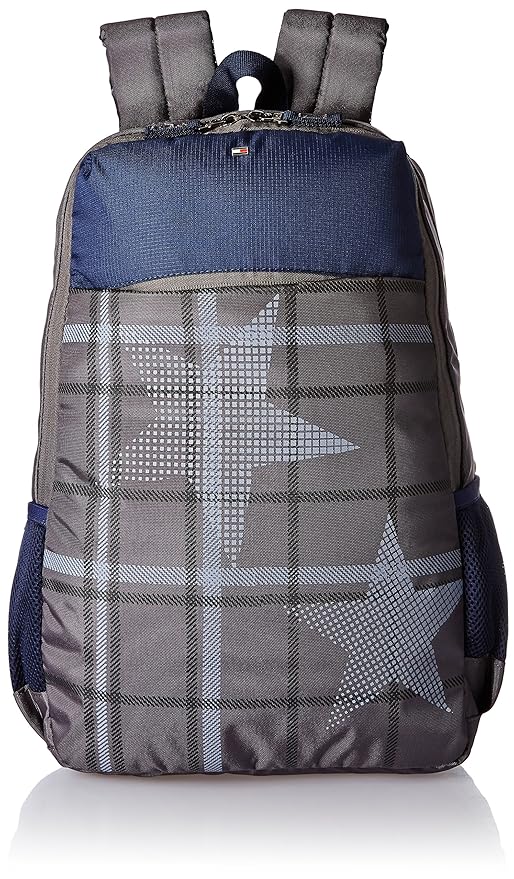 Tommy Hilfiger 24.07 Ltrs Grey Laptop Backpack (TH/BIKOL07MOU)