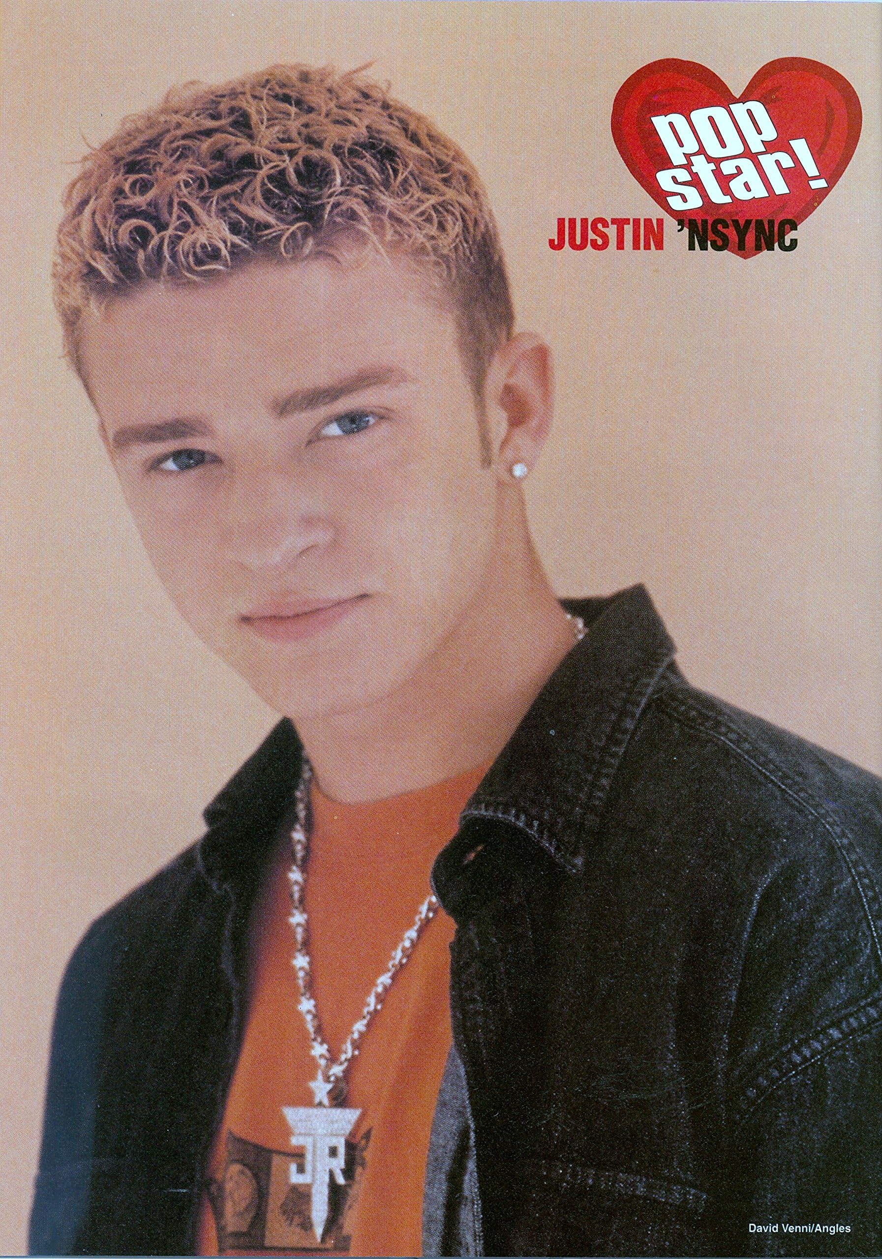 Justin Timberlake - N Sync - 11" x 8" Teen Magazine Clipping Poster Pinup