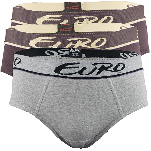 Euro Underwear Innerwear for Men Designer Underwear Brief Soft Cotton